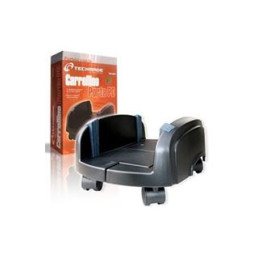 Carrello porta computer / PORTA CPU /PC Stand  regolabile e con rotelle in ABS