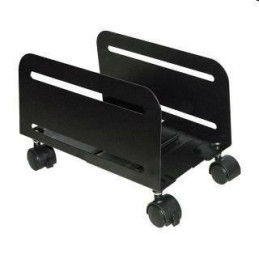 Carrello porta computer / PORTA CPU /PC Stand  regolabile e con rotelle in ABS