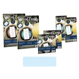 Carta A4 Special Events 250gr 10fg azzurro