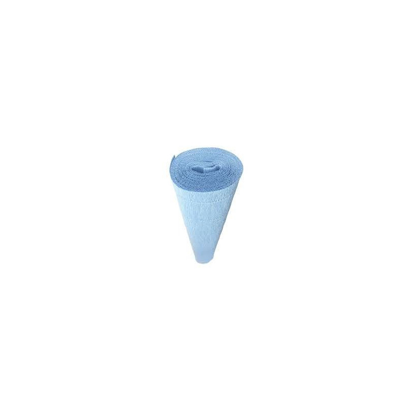 Carta crespa 180gr azzurro baby