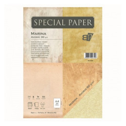 Carta special paper bapi marina A4 avorio 90gr 25fg