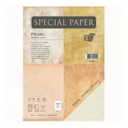 Carta special paper bapi perla A4 avorio 125gr 25fg