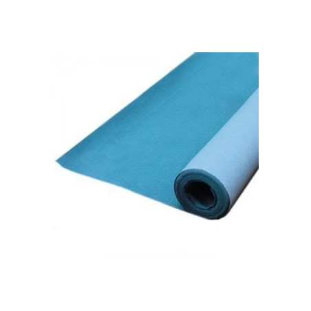 Carta velluto semplice azzurro 5mtx70cm