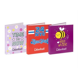 Cartella 4 anelli A4 colourbook Acidaisy (list. €3,50)