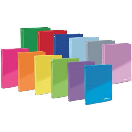 Cartella 4 anelli A4 d.16 TINTAUNITA pool over