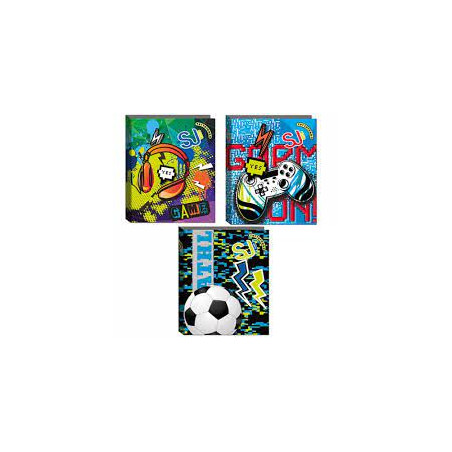 Cartella 4 anelli A4 d.30 Seven Sj gang boy