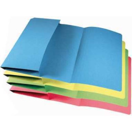 Cartelle a busta canguro azzurro