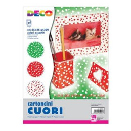 Cartoncino 5070 fantasia cuori