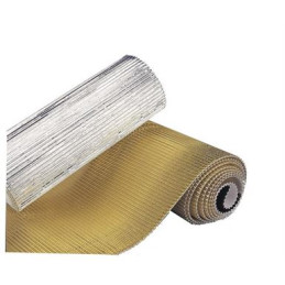 Cartoncino ondulato metallizzato oro a rotolo Canson