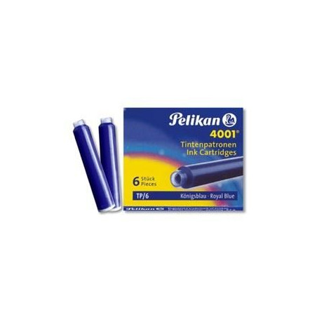 CARTUCCE X STILO PELIKAN TP 6 4001 NERO 6pz