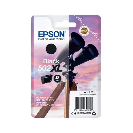 Cartuccia Epson 502XL Originale Nero