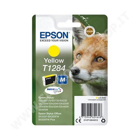 Cartuccia Epson T1284 Originale Giallo