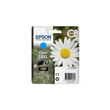 Cartuccia Epson T1812 n.18XL Originale Ciano