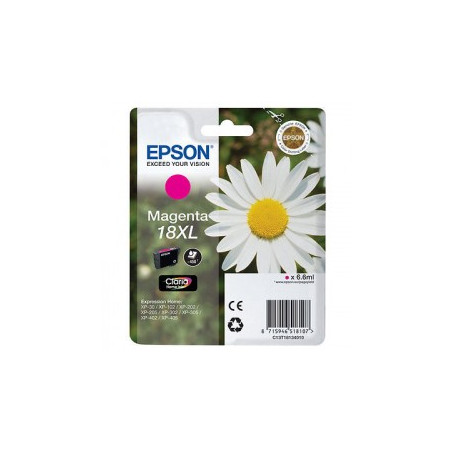 Cartuccia Epson T1813 n.18XL Originale Magenta