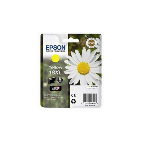 Cartuccia Epson T1814 n.18XL Originale Giallo