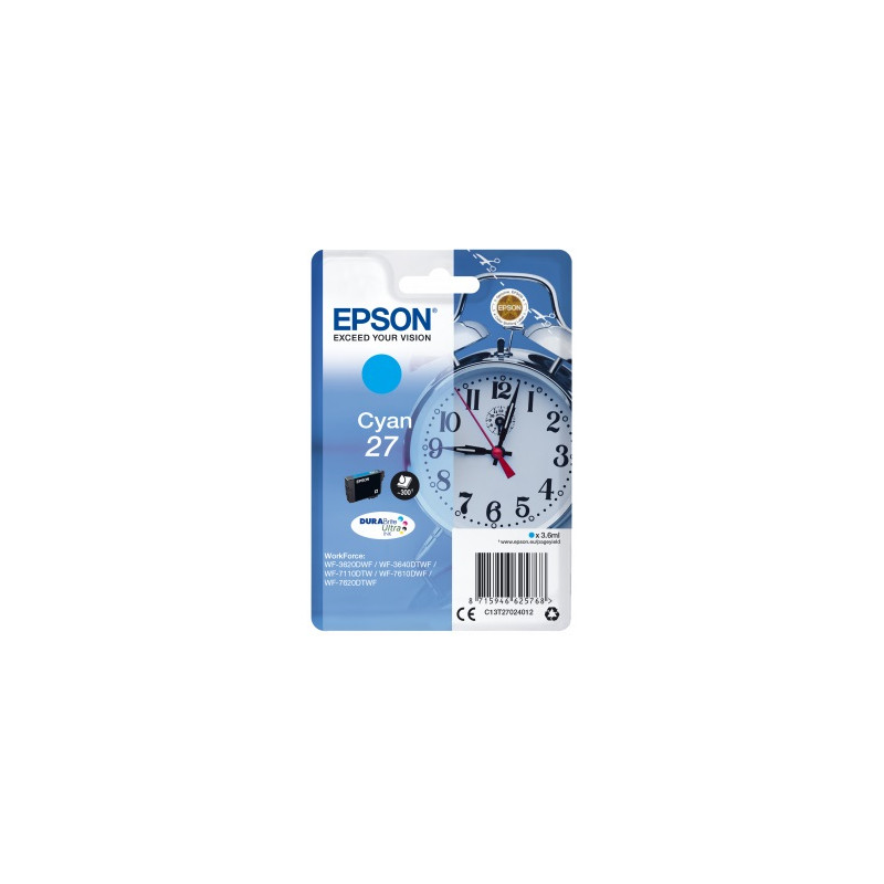 Cartuccia Epson T2702 Originale Ciano