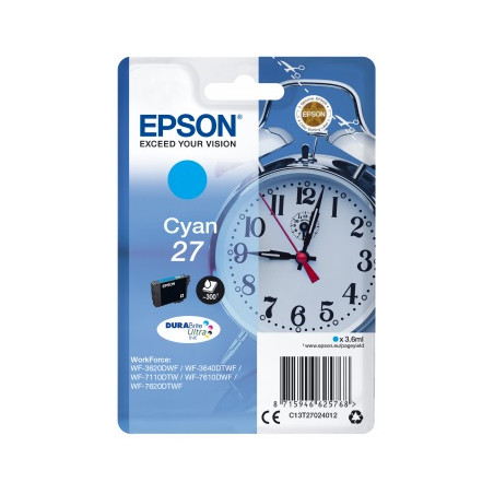 Cartuccia Epson T2702 Originale Ciano