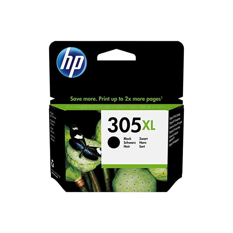 Cartuccia HP n.305XL nero originale 240pg