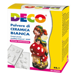 Ceramica in polvere bianca 1kg