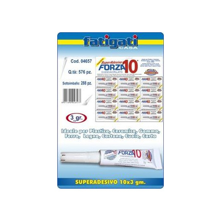 Colla cianoacrilica gr3 2pz