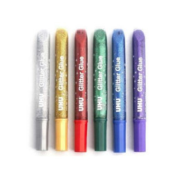 Colla glitter UHU multicolor 20ml