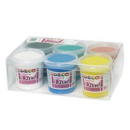 Colori a dita 6pz assortiti