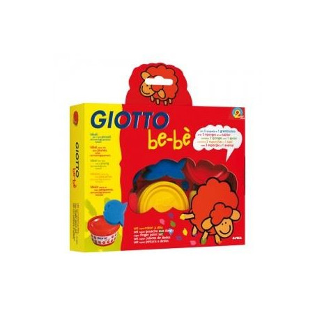 Colori a dita Giotto bebè 4pz da 150ml