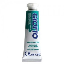 colori a tempera giotto tubo 3 verde veronese da 7,5ml