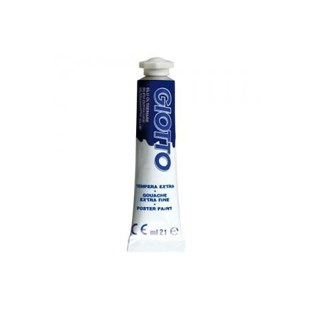 Colori a Tempera giotto tubo 7 blu oltremare da 21 ml