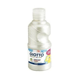Colori a tempera perla Giotto bianco 250ml