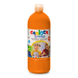 Colori a Tempera Pronta Carioca 1 lt. arancio