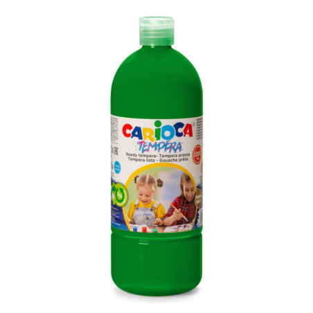 Colori a Tempera Pronta Carioca 1 lt. verde brillante