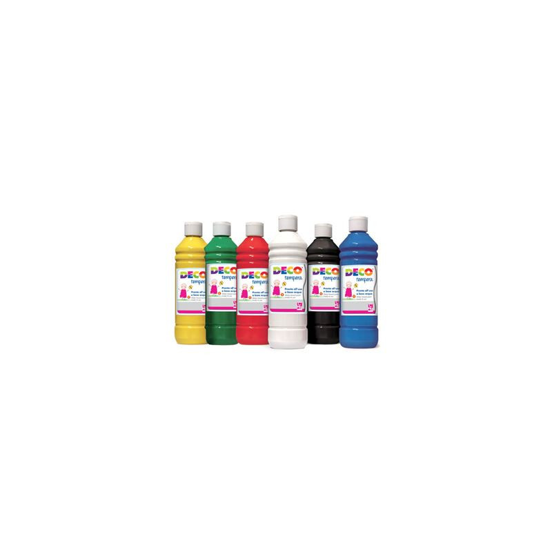 Colori a Tempera Pronta CWR 250ml giallo