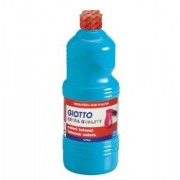 Colori a tempera pronta Giotto ciano da 1000ml