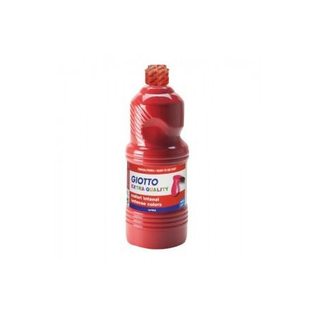 colori a tempera pronta Giotto rosso scarlatto da 1000ml