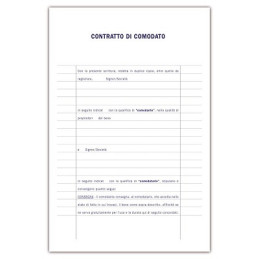 Contratto di locazione Comodato uso