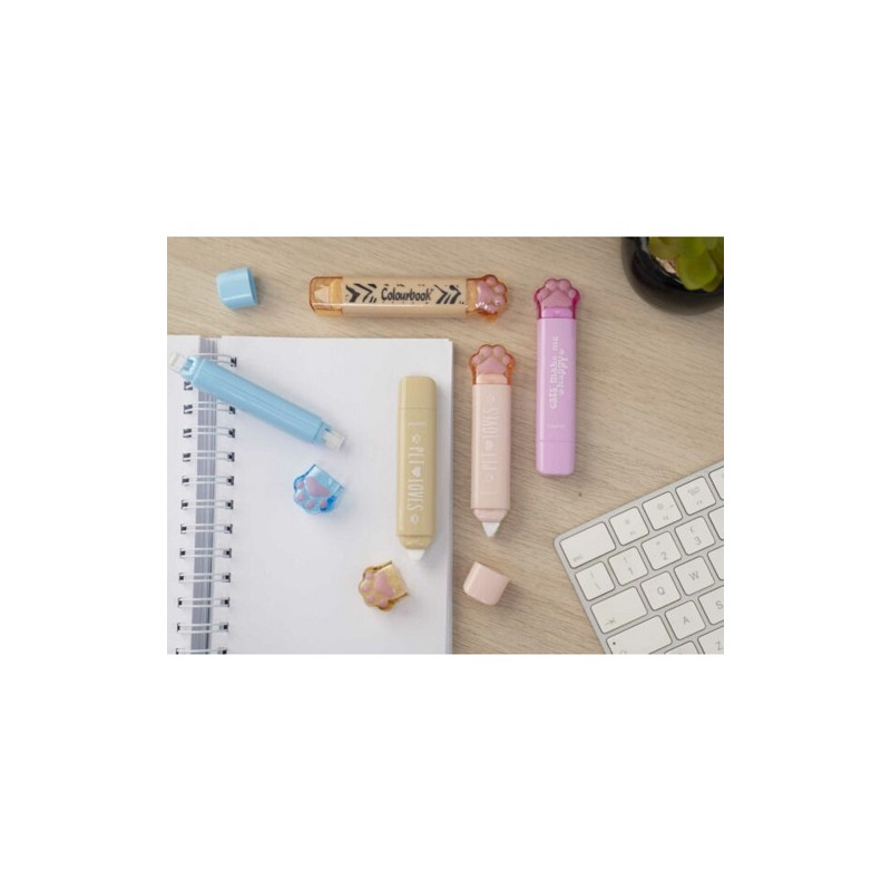 Correttore a penna + colla a nastro Colourbook