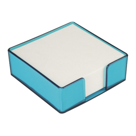 Cubo bianco 300fg con portacubo in PVC