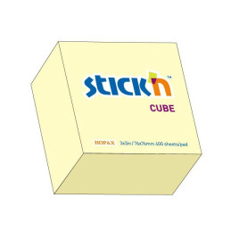 Cubo Memo Stick 75x75 giallo pastello 400fg