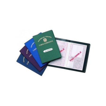 Custodia per Carta identità similpelle