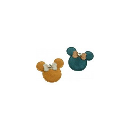 Decorativi di Topolino in tessuto 2pz