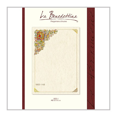 Diplomi in pergamena A3 La Benedettina 160gr.12fg