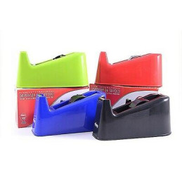 Dispenser da banco per nastro adesivo 33 / 66mt NERO