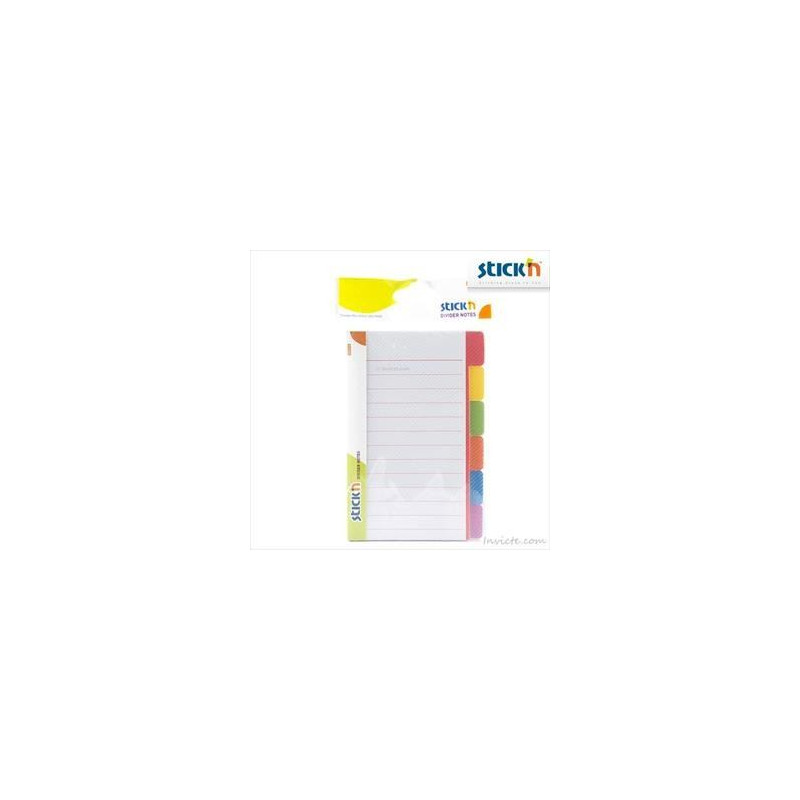 Divisori adesivi 98x150 60ff 6 colori segnapagina