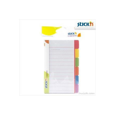 Divisori adesivi 98x150 60ff 6 colori segnapagina