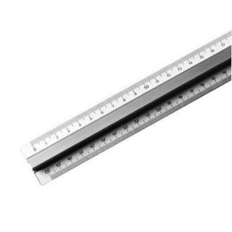 Doppiodecimetro in alluminio con impugnatura CWR