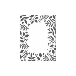 Embossing effetto rilievo 2d cornice decorativa