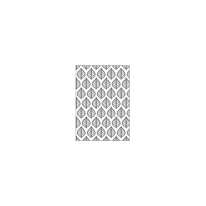 Embossing effetto rilievo 2d foglie