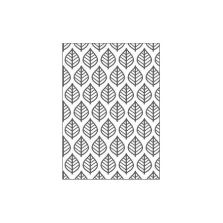 Embossing effetto rilievo 2d foglie