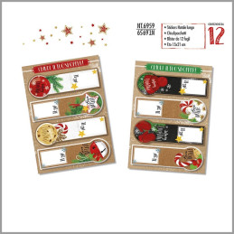 Etichette chiudipacco lungo 4pz